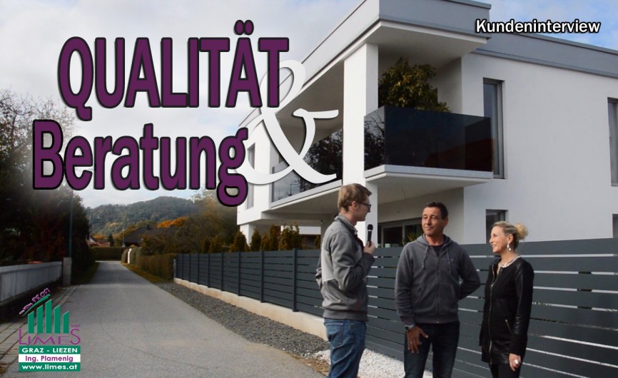 Familie Rest-Steßl aus Kaindorf, Aluzaun &amp; Einfahrtstor