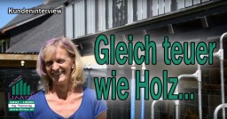 Frau Selinger aus Rottenmann, Alubalkon