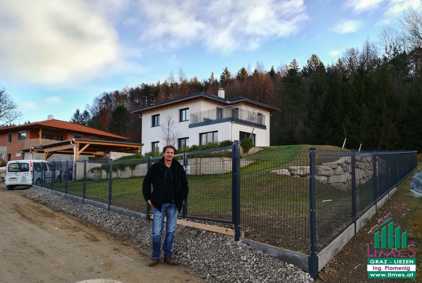 Herr Asslaber aus Eggersdorf, 3D Zaun