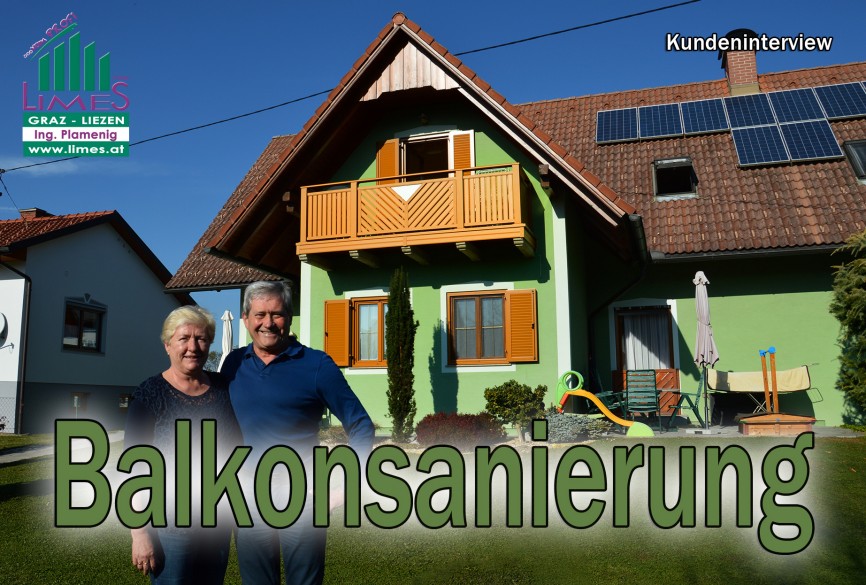 Familie Haring aus Frauental, Alubalkon