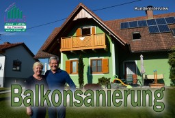 Familie Haring aus Frauental, Alubalkon