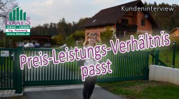 Frau Leitner aus Dobel, Einfahrtstor